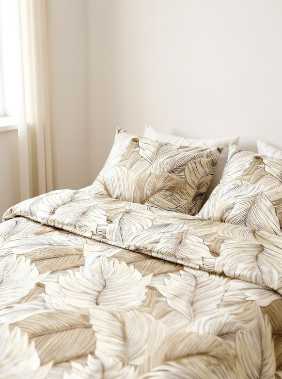 3pcs,100% Polyester,Leopard Print,Duvet Cover Set (1 Duvet Cover,2 Pillowcases), Without Filling,Modern Bedding Set For All Season