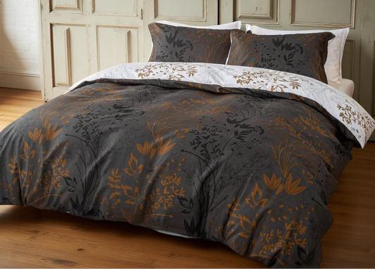 3pcs/Set Leaf Pattern Duvet Cover Set(1 Duvet Cover & 2 Pillowcase)Soft And Skin-Friendly Duvet Cover Bedding Set For Home, All Season Bed Sheets Set