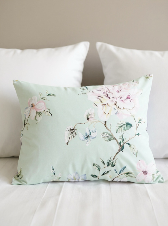 3pcs Set Floral Print Lilac Duvet Cover Bedding Set With Pillowcase, For Boys/Girls, Students, Dorm Room, Comfortable And Cozy For All Seasons
