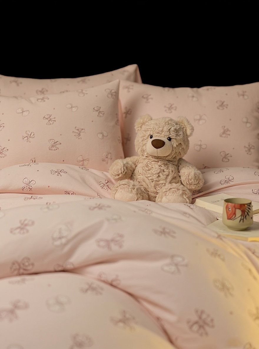1pc Comfortable Bedding Set, Red Romantic Rose Printed Duvet Cover, 100% Polyester Fabric, Soft & Skin-Friendly, Suitable For Valentine's Day & Daily Use, With Zipper & Tie Design, No Comforter Included