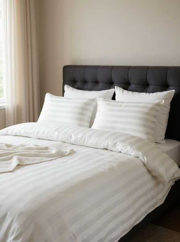3pcs Down Comforter Cover Set, Satin Solid Soft Cozy Quilt Cover Set, Bedding Set For Bedroom And Guest Room (1* Down Comforter Cover+2* Pillowcases, No Comforter)