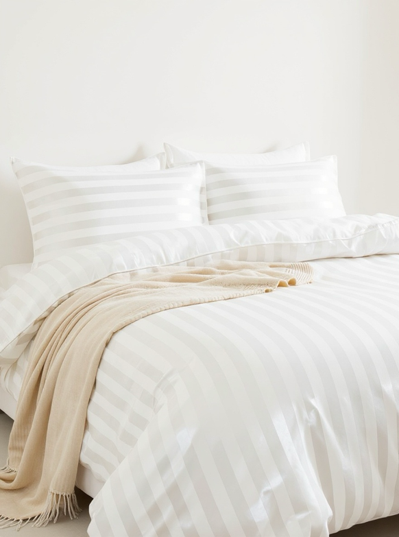 3pcs Down Comforter Cover Set, Satin Solid Soft Cozy Quilt Cover Set, Bedding Set For Bedroom And Guest Room (1* Down Comforter Cover+2* Pillowcases, No Comforter)